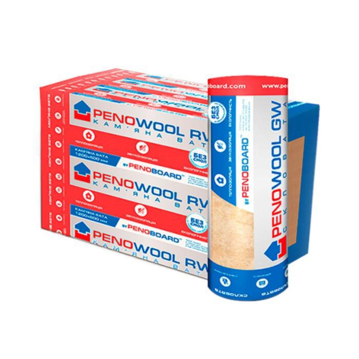 Penowool 50мм минеральная вата